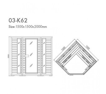  Инфракрасная сауна Koy H03-K62 - фото 2